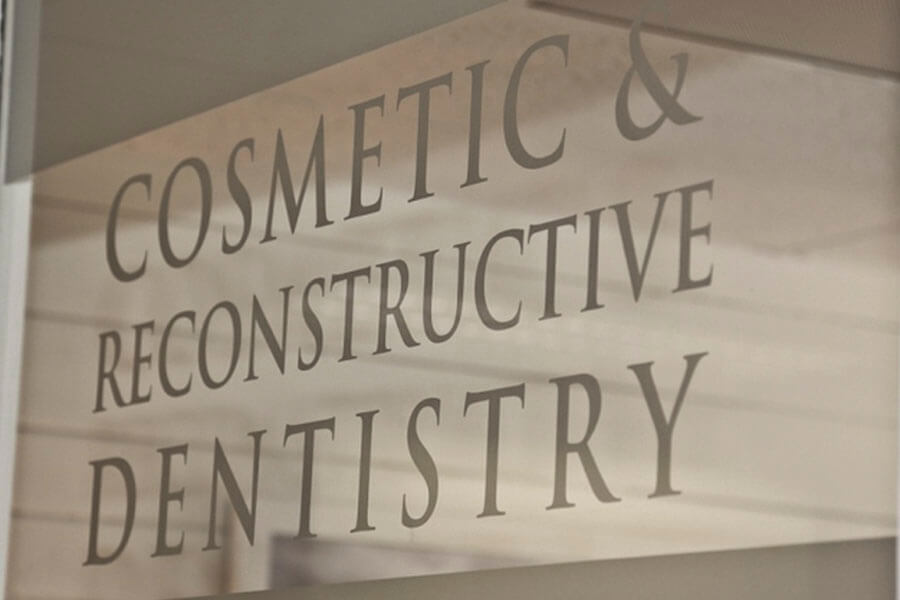 fairfield cosmetic dentistry sign